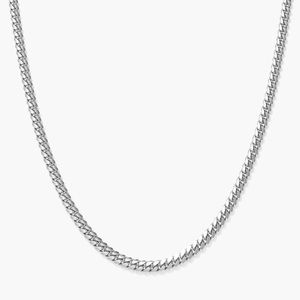 Jaxxon 20”x5mm 925 Sterling Silver Cuban Chain Necklace